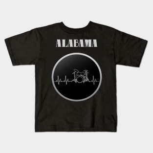 vintage alabama band Kids T-Shirt